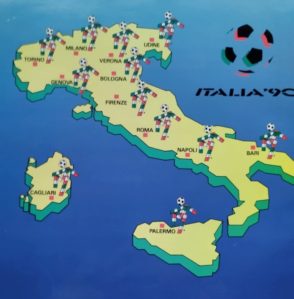 italia 90 miasta gospodarze